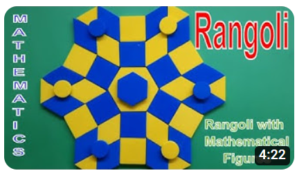 Mathematical Rangoli – 7