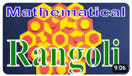 Mathematical Rangoli – 8